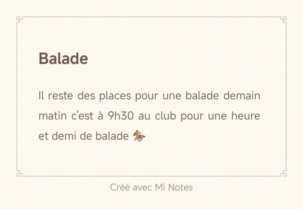 Centre équestre La Ballarade